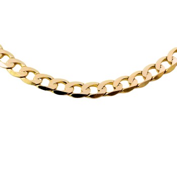 9ct gold 28.2g 20 inch curb Chain